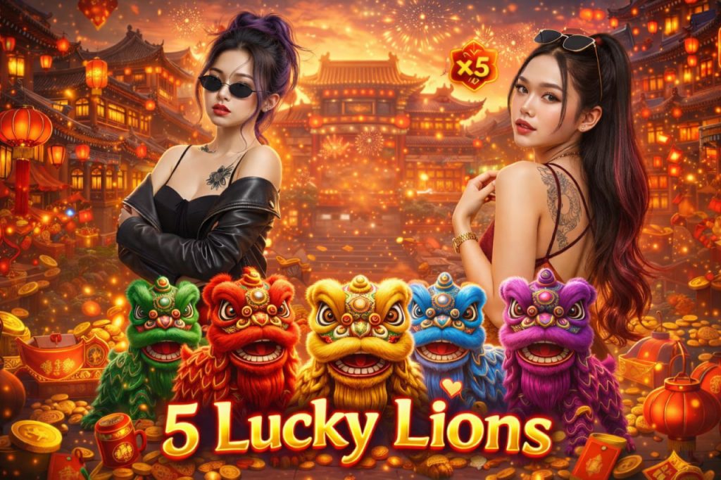 5 Lucky Lions Slot